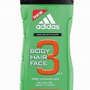 Adidas Active Start 3in1 Suihkugeeli 250 Ml