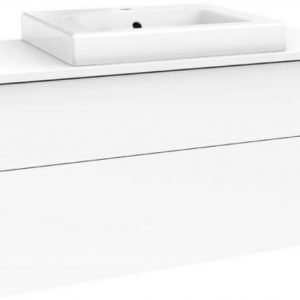 Allaskaappi Gustavsberg Artic 48100 Matta White 1000x495x460 mm ilman allasta