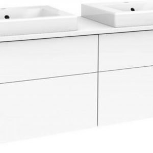 Allaskaappi Gustavsberg Artic 48150 Matta White 1500x495x460 mm ilman allasta