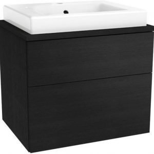 Allaskaappi Gustavsberg Artic 4875 Black Oak 750x495x460 mm ilman allasta