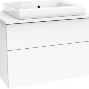 Allaskaappi Gustavsberg Artic 4875 Matta White 750x495x460 mm ilman allasta