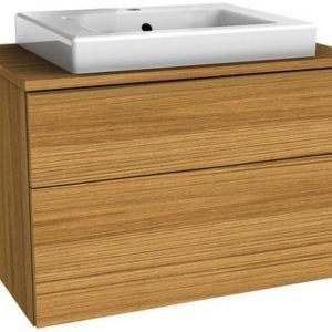 Allaskaappi Gustavsberg Artic 4875 Natural Oak 750x495x460 mm ilman allasta