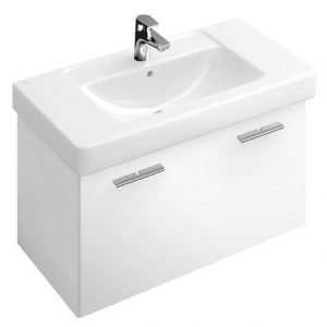 Allaskaappi Villeroy & Boch Central Line A274 750x430x450 mm Glossy White + pesuallas