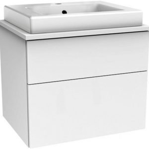 Allaskaappipaketti Gustavsberg Artic 4860 Matte White 600x520x460 mm