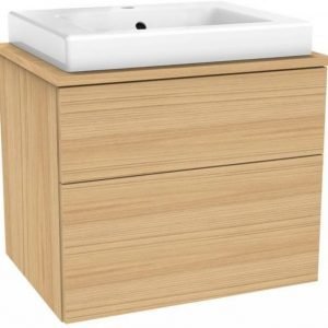 Allaskaappipaketti Gustavsberg Artic 4860 Natural Oak 600x520x460 mm