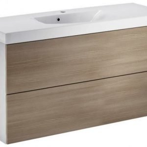 Allaskaappipaketti Gustavsberg Logic 1822 Woody Grey 1200x600x411 mm