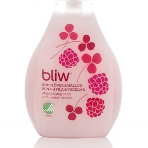 Bliw Puna-Apila Ja Vadelma Nestesaippua Pumppupullo 300 Ml