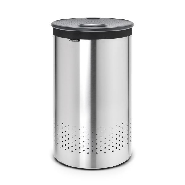 Brabantia Pyykkikori Matt Steel 60l