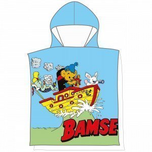 Brandnet Bamse Kylpyponcho Multi 60x120 Cm