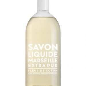 Compagnie De Provence Extra Pur Cotton Flower Nestesaippua Täyttöpakkaus 1 l