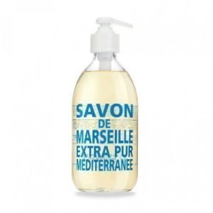 Compagnie De Provence Nestemäinen Marseille-saippua 500 ml Mediterranean Sea