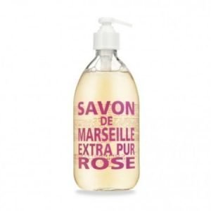 Compagnie De Provence Nestemäinen Marseille-saippua 500 ml Wild Rose