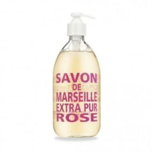 Compagnie De Provence Nestemäinen Marseille-saippua 500 ml Wild Rose