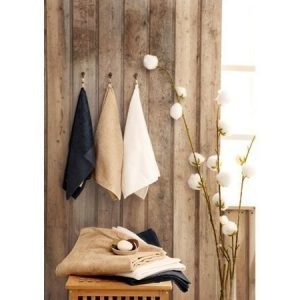 Delux Eco-puuvillapyyhe pieni beige