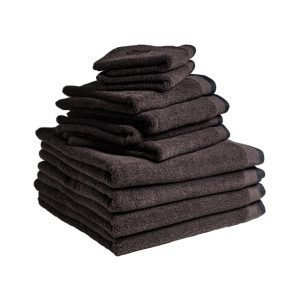 Dirty Linen Dirty Eco Pyyhe Dark Ash 50x70 Cm