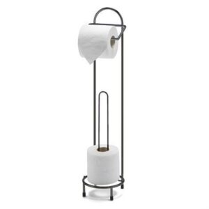 Etol Design WC-paperiteline Musta Kromi