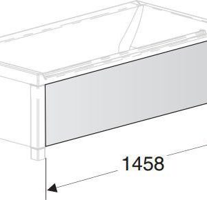 Etulevy IDO Seven D Image 1600 kylpyammeelle valkoinen