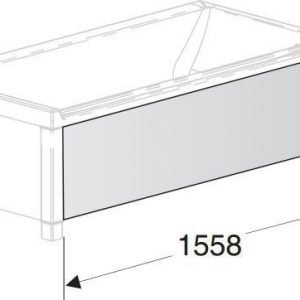 Etulevy IDO Seven D Image 1700 kylpyammeelle valkoinen