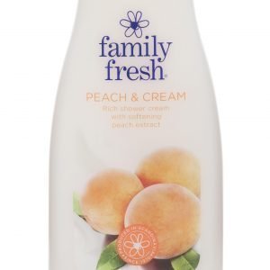 Family Fresh Peach & Cream Suihkusaippua 500 Ml