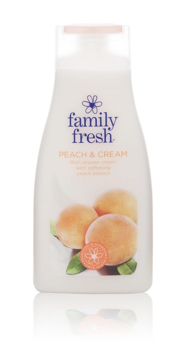 Family Fresh Peach & Cream Suihkusaippua 500 Ml