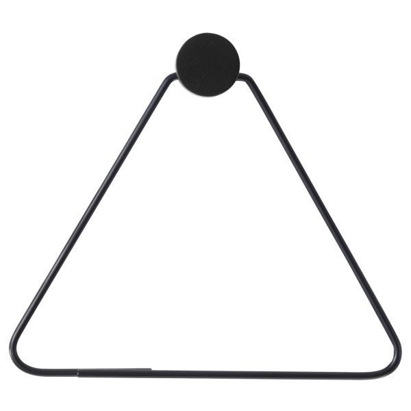 Ferm Living Black Vaateripustin Triangle