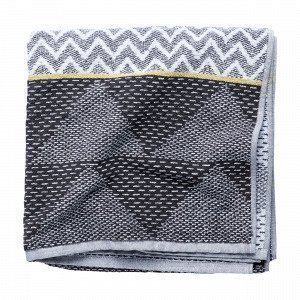 Hemtex Africa Bath Towel Kylpypyyhe Moniväriharmaa 70x140 Cm