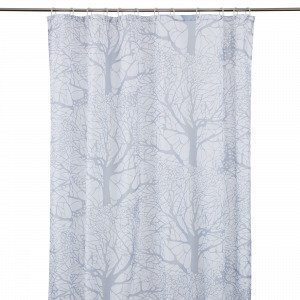 Hemtex Bergek Shower Curtain Suihkuverho Valkoinen 180x200 Cm