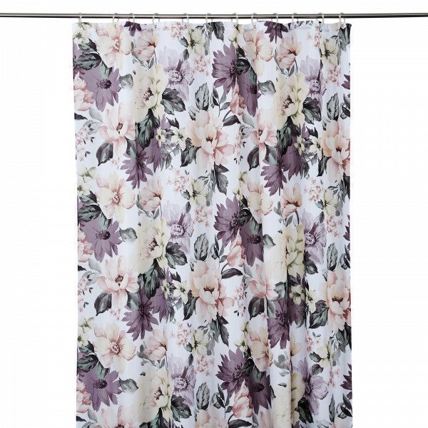 Hemtex Emmy Shower Curtain Suihkuverho Monivärivalkoinen 180x200 Cm