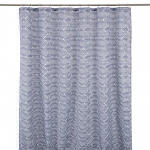 Hemtex James Showercurtain Suihkuverho Jäänsininen 180x200 Cm