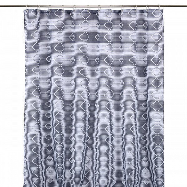 Hemtex James Showercurtain Suihkuverho Jäänsininen 180x200 Cm