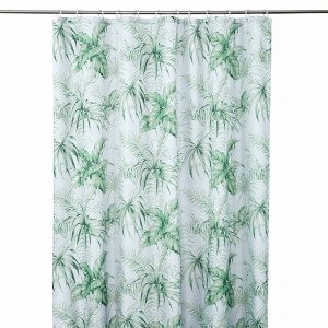 Hemtex Kampala Shower Curtain Vihreä 180x200 Cm