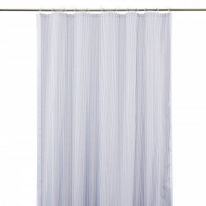 Hemtex Karl Suihkuverho Vaaleanharmaa 200x180 Cm