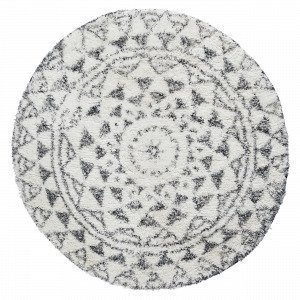 Hemtex Markus Round Bathmat Kylpyhuonematto Tummanharmaa 80 Cm