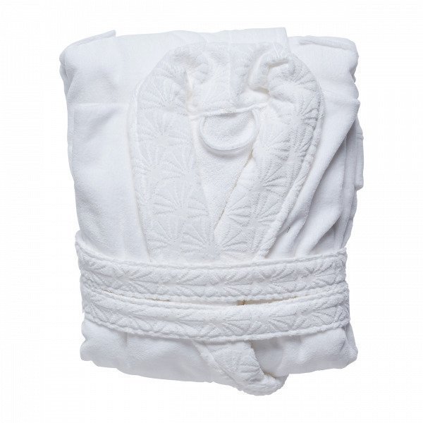 Hemtex Palmea Plain Bathrobe Kylpytakki Kaviaari L / Xl