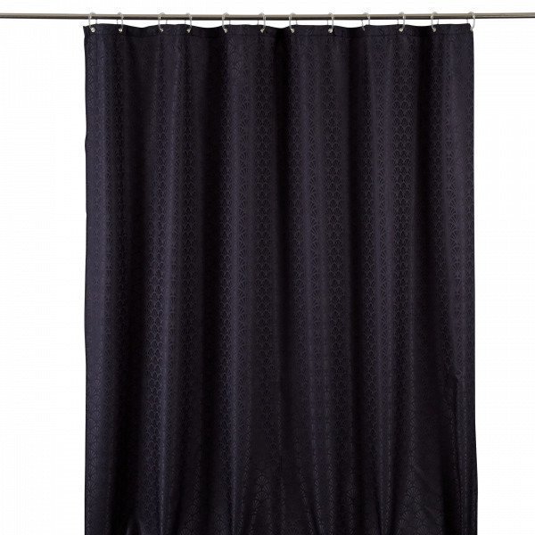 Hemtex Palmea Showercurtain Suihkuverho Tummanharmaa 180x200 Cm