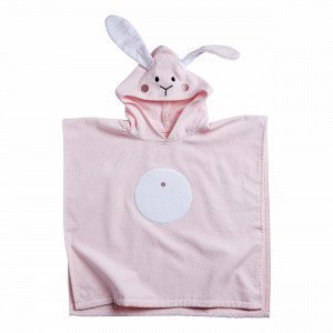 Hemtex Rabbit Kylpyponcho Vaaleanroosa
