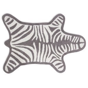 Jonathan Adler Zebra Kylpyhuonematto Harmaa