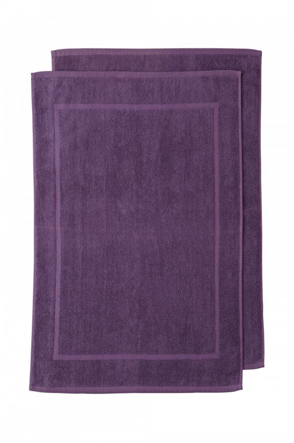 Jotex Amy Kylpyhuonematot Liila 50x80 Cm 2-Pakkaus