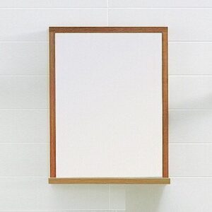 Kehyspeili IDO Classic 500x670x24/133 mm tumma tammi hyllyllä