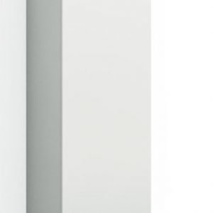 Korkea kaappi Forma 123x30x35 cm Push Open valkoinen