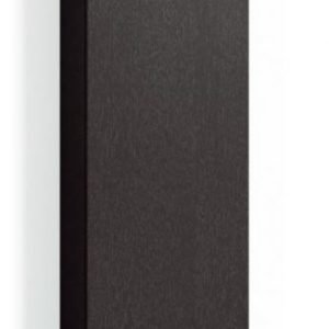 Korkea kaappi Forma 172x30x20 cm peiliovi/musta tammi