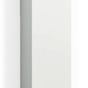 Korkea kaappi Forma 172x40x20 cm Push Open valkoinen