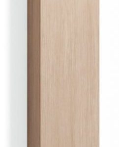 Korkea kaappi Forma 172x40x20 cm peiliovi/vaalea tammi