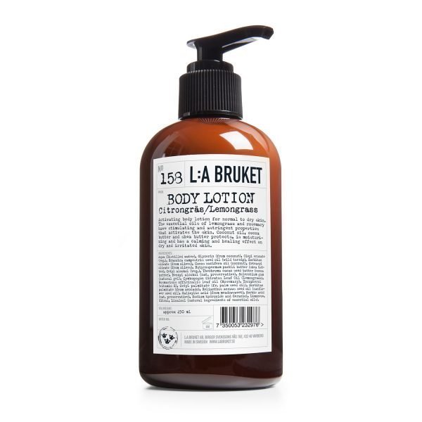 Lilla Bruket Body Lotion Vartalovoide Sitruunaruoho 250 Ml