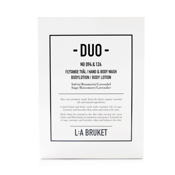 Lilla Bruket Duo Nestesaippua & Body Lotion Salvia / Rosmariini