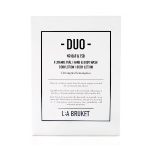 Lilla Bruket Duo Nestesaippua & Body Lotion Sitruunaruoho