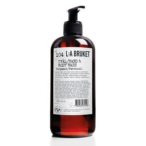 Lilla Bruket Nestesaippua Bergamotti / Patchouli 450 Ml