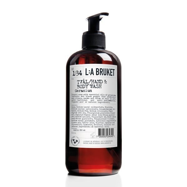 Lilla Bruket Nestesaippua Geranium 450 Ml