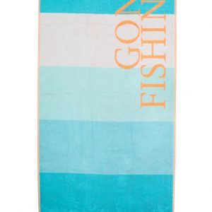 Lord Nelson Victory Gone Fishing Rantapyyhe 80x160 Cm