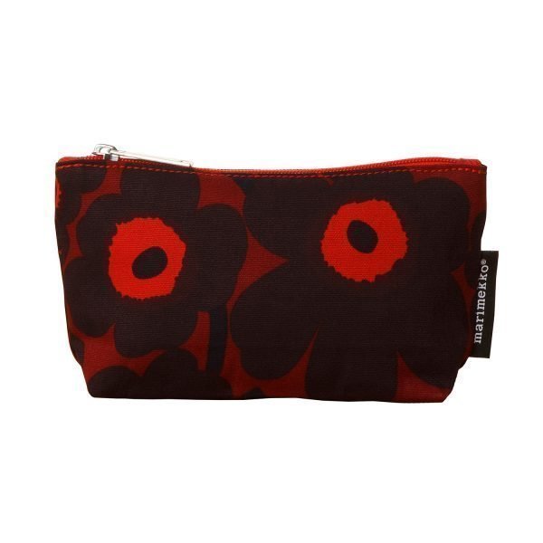 Marimekko Eevi Mini Unikko Kylpylaukku Punainen / Luumu